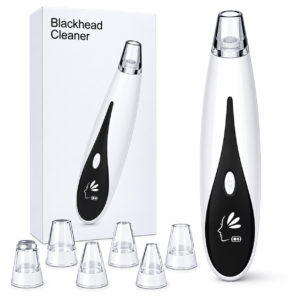 6 in 1 Multifunction Blackhead Removal Rechargeable Machine | White Head Vacuum Sunction Face Pore Cleaner Nose Extractor | Blackheads Removal Device Derma Suction Chargeable