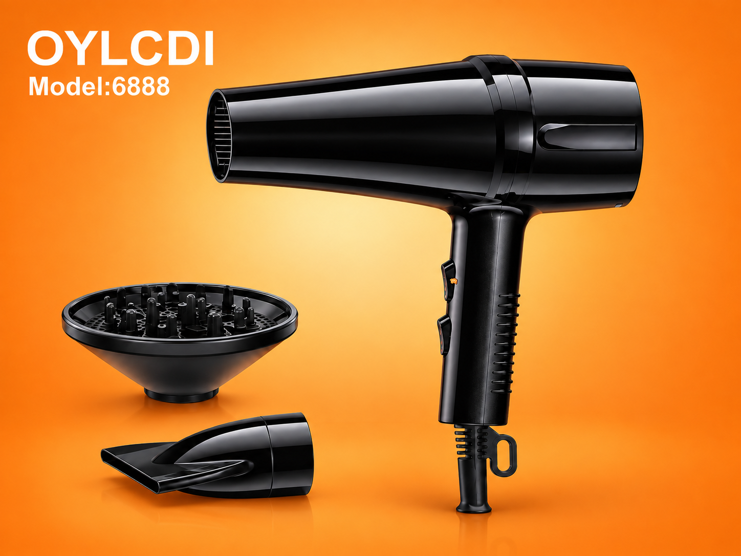 German Hair Dryer OYLCDI Model 6888 German Hair Dryer OYLCDI Model 6888