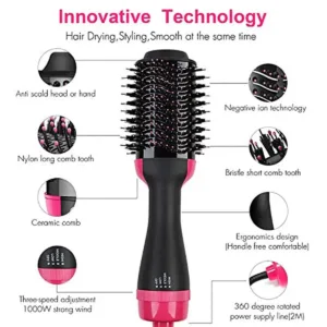 One Step Hair Dryer and Styler 3-in-1 - One Step Hot Air Brush 11 Buy online One Step Hair Dryer and Styler