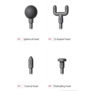 4 Heads Electric Massager Gun 10